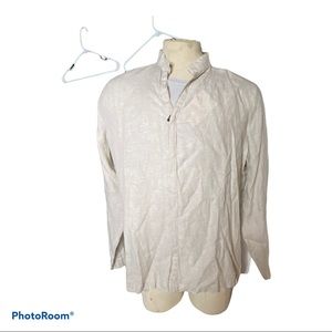 NWT Baird Mc Nutt Murano Linen Long Sleeve Shirt